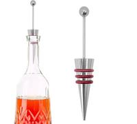 Generisch Tapón de vacío para bombas de vino, accesorios de silicona reutilizables para Navidad, Halloween, hogar, cocina, cenas, fiestas, bodas, vacaciones, degustación de licor