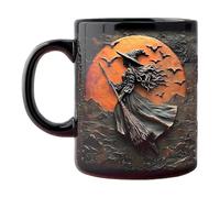 Generisch Taza de té de brujas - Taza de té de 325 ml - Taza de desayuno de cerámica para momentos de relajación, colección personal, rutina matutina, hogar, fin de semana, ocio