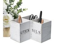 Generisch Utensilios de cocina Soporte Madera Plato de Servir para Vajilla | Soporte para cucharas de cocina para cubiertos, cucharas, tenedores, espátulas, palillos, servilletas, para, encimera