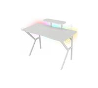 Genesis Mesa Gaming Holm 320 RGB Blanca Carbono