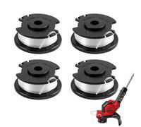 GENHH 4 Piezas Línea de Bobina de Repuesto para Ein-hell GE-CT 18/28 Li y GE-CT 18/28 Li TC, Longitud 5,2 m Ø 1,6 mm, Bobina de Hilo de Repuesto para Desbrozadora para Einhell GE-CT 18/28 Li