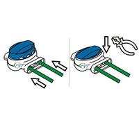Genisys AL-KO Robolinho ® Conector de Cable Compatible reparación de Cables Abrazaderas de conexión cortacésped robótico - Resistente al Agua | Original 3M, Contenido:20x314