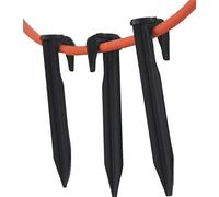 Genisys Clavos de Gancho 5,5 mm de Cable Compatible con LANDROID by WORX Robot cortacésped Clavijas de fijación Anclaje al Suelo - ABS HQ Reforzado, Pieza:100