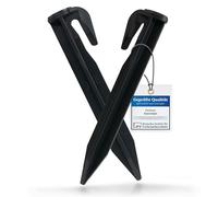 Genisys Gancho Compatible con cortacésped robótico Gardena Clavos Clavijas de sujeción Anclaje al Suelo - ABS HQ Reforzado, Pieza:100