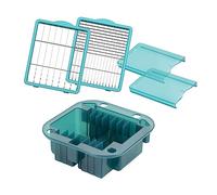 Genius Nicer Dicer Chef Professional - Juego de accesorios para cortador de verduras (5 piezas, inserto de almacenamiento, insertos de cuchillo, protección para insertos de cuchillos,