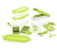 Genius Nicer Dicer Plus | 18 Piezas | Kiwi | Todo de Schneider | Cortador de Frutas y Verduras