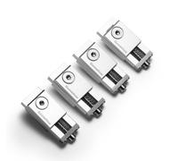 Genmitsu - Juego de 4 mini tornillo de banco de aluminio de alta precisión CNC para proyectos de fresado de madera y metales, tamaño 56 x 22 x 21 mm, perfil bajo