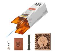 Genmitsu Módulo láser comprimido, 10 W, 10000 mW, punto láser de 0,1 mm, para 3020-PRO Ultra, 3030-PROVer MAX, 4040-PRO, 4040-PRO MAX, PROVerXL 4030 V2, 4030 V1, 6050 Plus, 2X2, 4X4 CNC Router