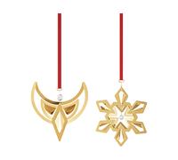 Georg Jensen Adorno colgante de Navidad 2024. 2-pack Chapado en paladio