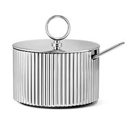Georg Jensen Azucarero con cuchara Bernadotte acero inoxidable