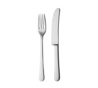 Georg Jensen Cubiertos de postre Copenhagen mate 8 piezas