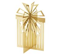 Georg Jensen - Decoración de mesa, regalo para 2025. Altura: 11,5 cm, con detalles dorados