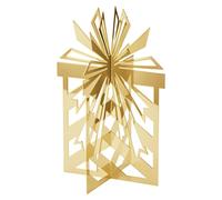 Georg Jensen - Decoración de mesa, regalo para 2025. Altura: 14 cm, chapado en oro