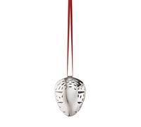 Georg Jensen - Decoración navideña (latón Chapado en Paladio, Talla única), Color Plateado