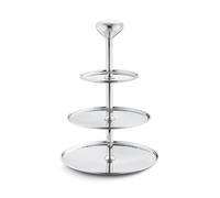 Georg Jensen GJ 170612 Etagere, Acero Inoxidable, Stainless Steel, 26,4 x 26,4 x 35,2 cm