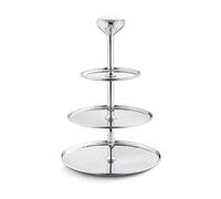 Georg Jensen GJ 170612 Etagere, Acero Inoxidable, Stainless Steel, 26,4 x 26,4 x 35,2 cm
