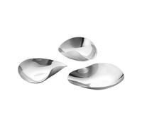 Georg Jensen Juego de 3 cuencos para aperitivos Indulgence Acero inoxidable