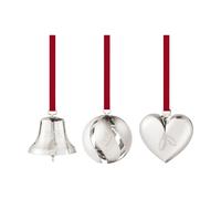 Georg Jensen juego de adornos de 2026 Palladium. 3 piezas