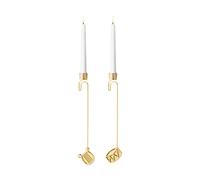 Georg Jensen juego de candelabros de 2026 oro