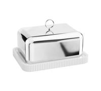 Georg Jensen Mantequera Bernadotte 11.2x14.7 cm Acero inoxidable