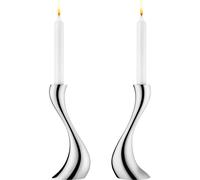 Georg Jensen - Portavelas Cobra, 20 cm, juego de 2 unidades