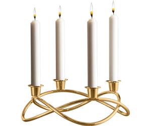 Georg Jensen - Portavelas "SEASON", chapado en oro