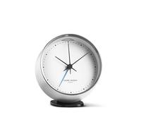 Georg Jensen Despertador Koppel Ø10 cm blanco-acero inoxidable