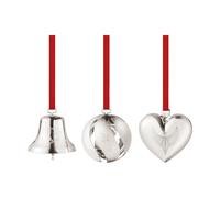 Georg Jensen Set de adornos 3 piezas 2024 Chapado en paladio