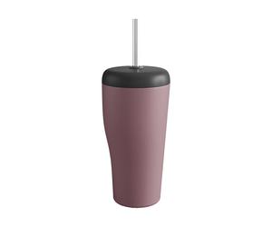 Georg Jensen Taza termo con pajita Sky 40 cl Rosa