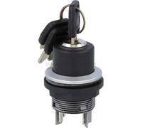 Georg Schlegel, llave de seguridad, 1P + 1S, diferentes polaridades, redonda, conector plano SHORTRON, 2,8 mm x 0,8 mm - 1 unidad