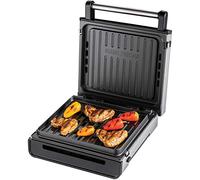 George Foreman Parrilla Eléctrica Smokeless 28000-56 – 1575 W, sin humo, plata
