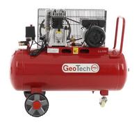 Geotech Pro BACP100-10-3 - Compresor eléctrico de correa - Motor 3 HP - 100 l - 10 bar