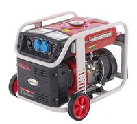 GeoTech-Pro iGGP5000 - Generador de corriente con ruedas inverter 4 kW - Continua 3.5 kw Monofásica