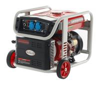 GeoTech-Pro iGGP5000ES - Generador de corriente inverter con arranque eléctrico y ruedas 4 kW - Continua 3.5 kW Monofásica