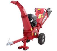 GeoTech-Pro PCS 155 BSE - Biotrituradora de gasolina profesional - Motor B&S - Arranque eléctrico