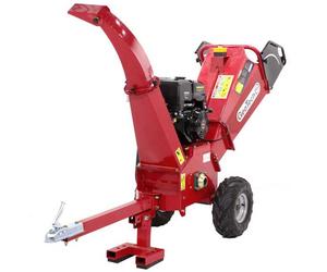 GeoTech-Pro PCS 155 LE - Biotrituradora de gasolina profesional - Motor 15 HP - Arranque eléctrico