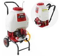 GeoTech SP 300 2T - Pulverizador de mochila + carro - 2 tiempos de mezcla