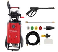 GeoTech Typhoon 220 - Hidrolimpiadora con lanza profesional + desatascador - 220 bar - 510 L/h