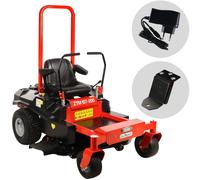 GeoTech ZTM 107-200 - Tractor cortacésped profesional de giro cero - Salida lateral - Motor de 546 cc
