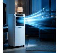 GerCxxly Aire Acondicionado portátil,silencioso e Inteligente,para dormitorios 9000BTU