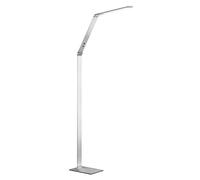 FISCHER & HONSEL Lámpara de pie LED Geri con regulador de intensidad con sensor CCT aluminio