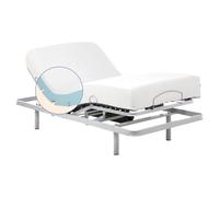 Geriafy Cama articulada con colchón Tencel Remote 90x200 cm