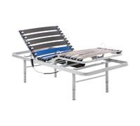 Geriafy Cama articulada eléctrica 80x190 cm con Patas Regulables en Altura | 4 planos, patas ajustables en altura, mando cable, ajuste ergonómico y envío en caja compacta