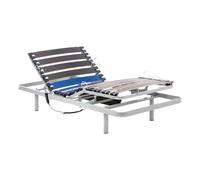 Geriafy Cama articulada eléctrica 90x190 cm, Reforzada y compacta