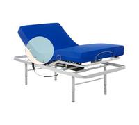 Geriafy - Pack Cama articulada Regulable en Altura con colchón Professional HR | Funda Impermeable | 90x200 cm