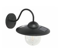 Gerimport Aplique Pared Solar 1 Led 23.5 X 18 X 20 Cm Iluminación Exterior