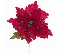 Gerimport Flor Navidad Artificial Tejido Fojo 76 X 65 Cm