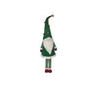Gerimport Gnomo de pie Navidad 62x50x220 cm verde
