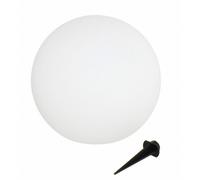 Gerimport Lámpara Solar Jardín Bola 2 Leds RGB 25 Cm