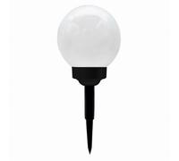Gerimport Lámpara Solar Redonda Garden 10 Cm Energía Solar Iluminación Exterior
